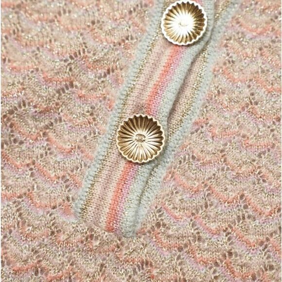 Chanel 06A Metallic Cashmere Sweater EUC 38 - Picture 16 of 16